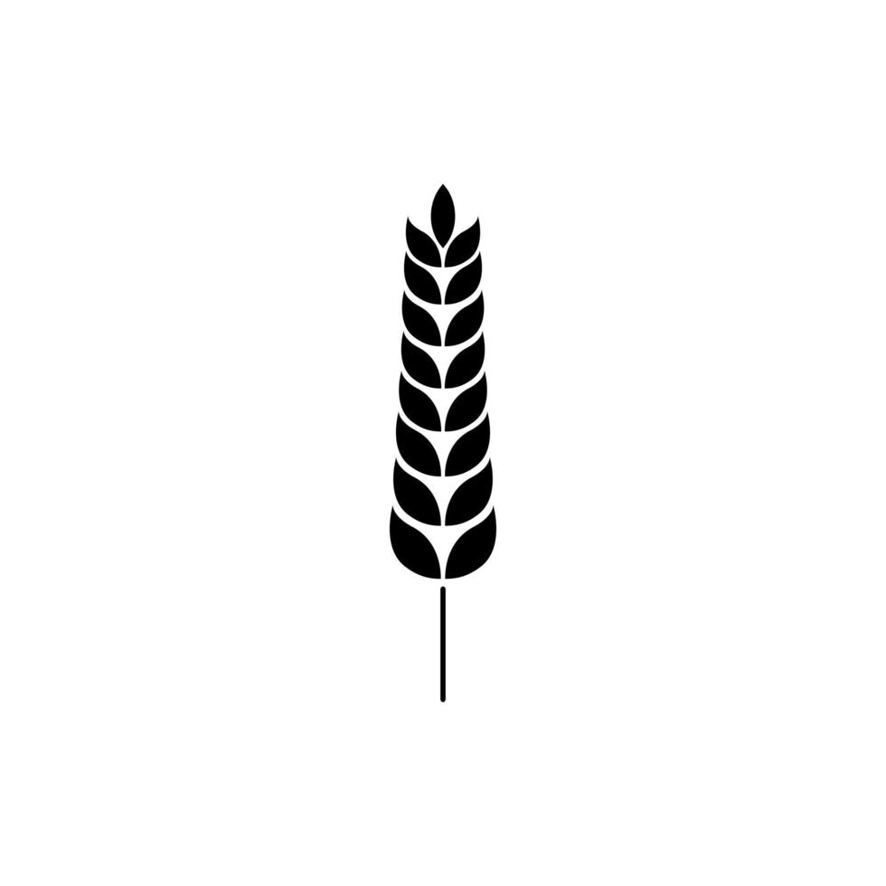 Grano icona vettore. cereali illustrazione cartello. raccogliere simbolo. azienda agricola logo. vettore