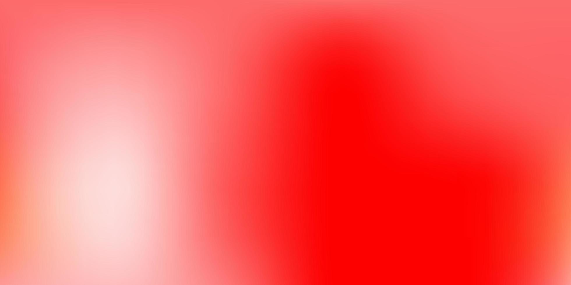 sfondo sfocato vettoriale rosso chiaro.