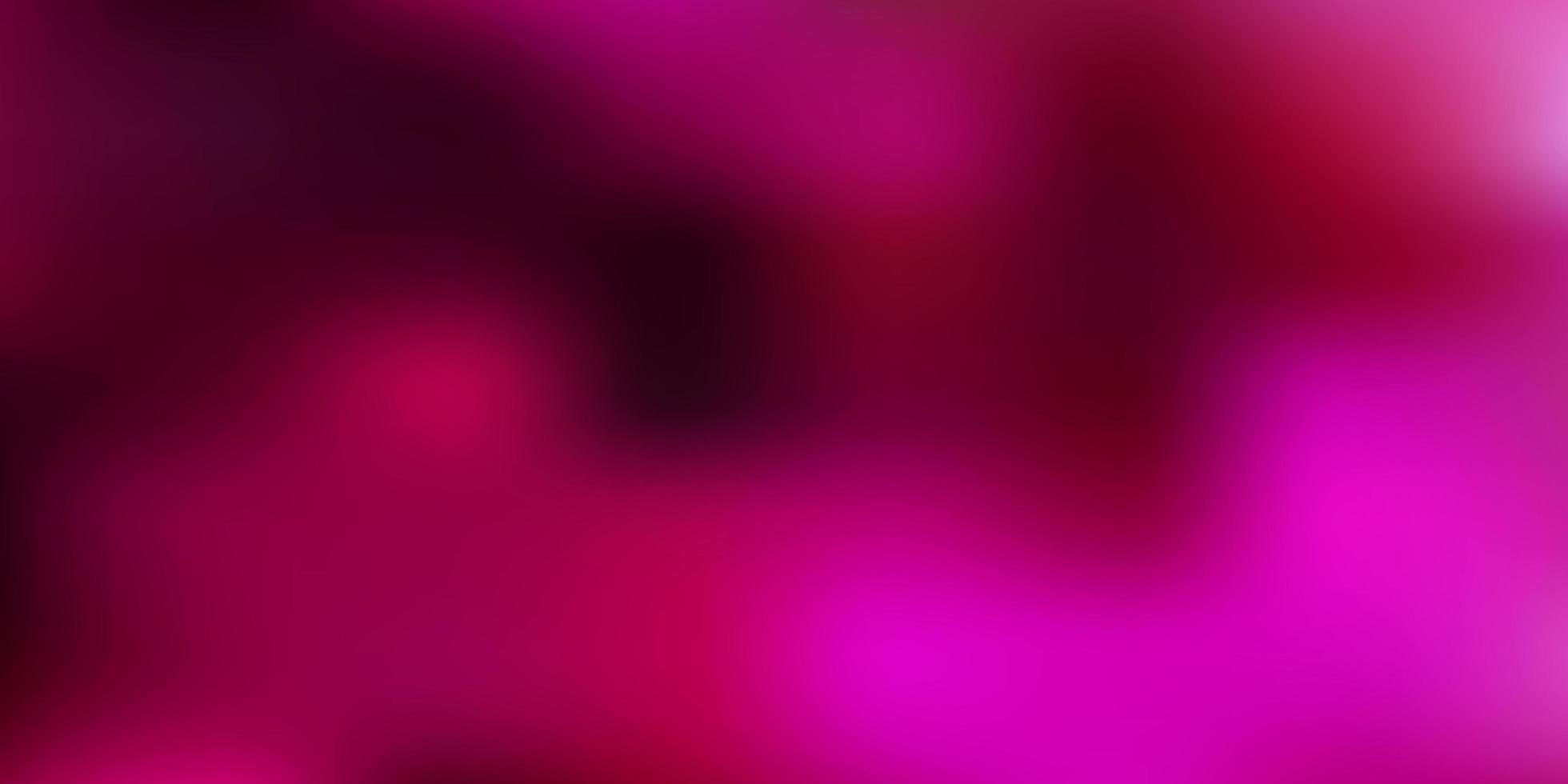 modello di sfocatura astratta vettoriale rosa scuro.