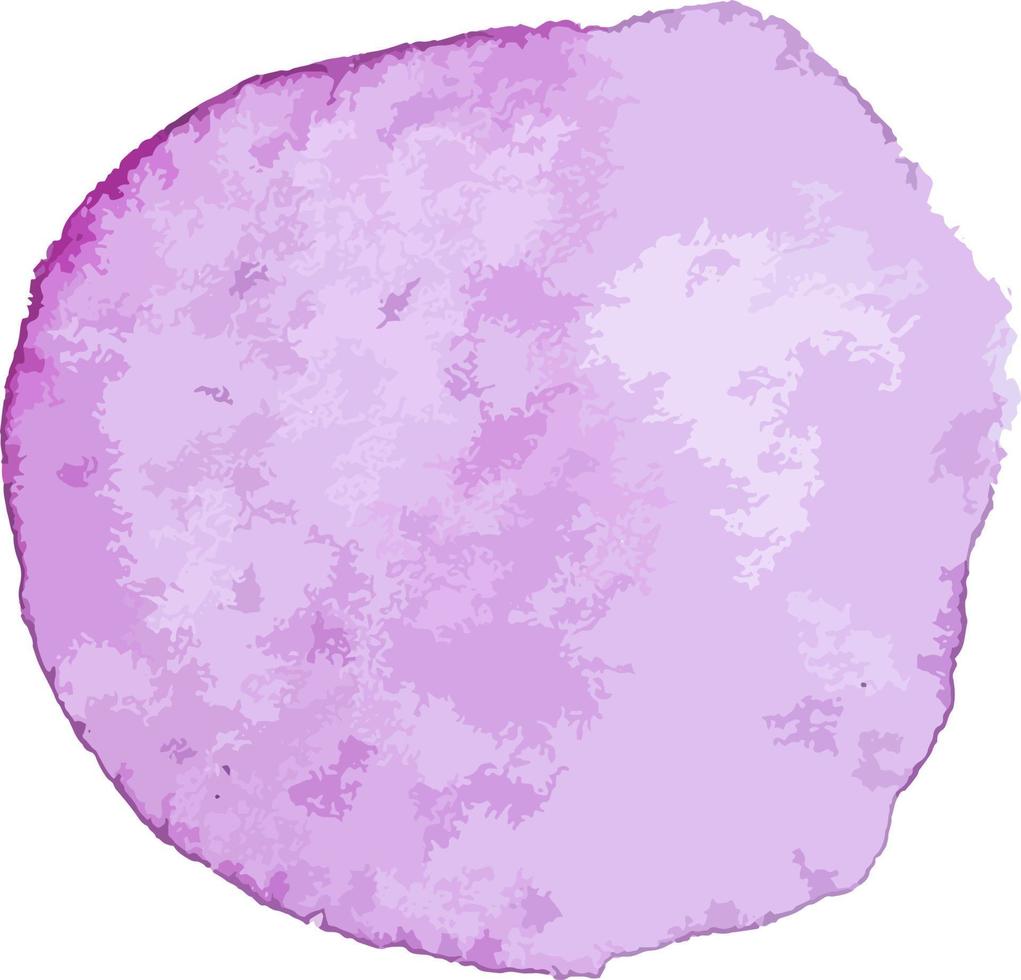 rosa spazzola ictus acquerello disegno cerchio individuare isolato clipart vettore