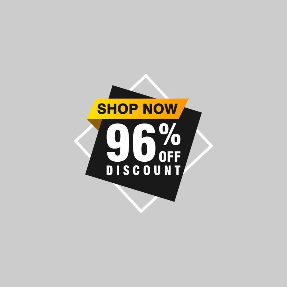 96 sconto, i saldi vettore badge per etichette, , adesivi, striscioni, tag, ragnatela adesivi, nuovo offerta. sconto origami cartello striscione.