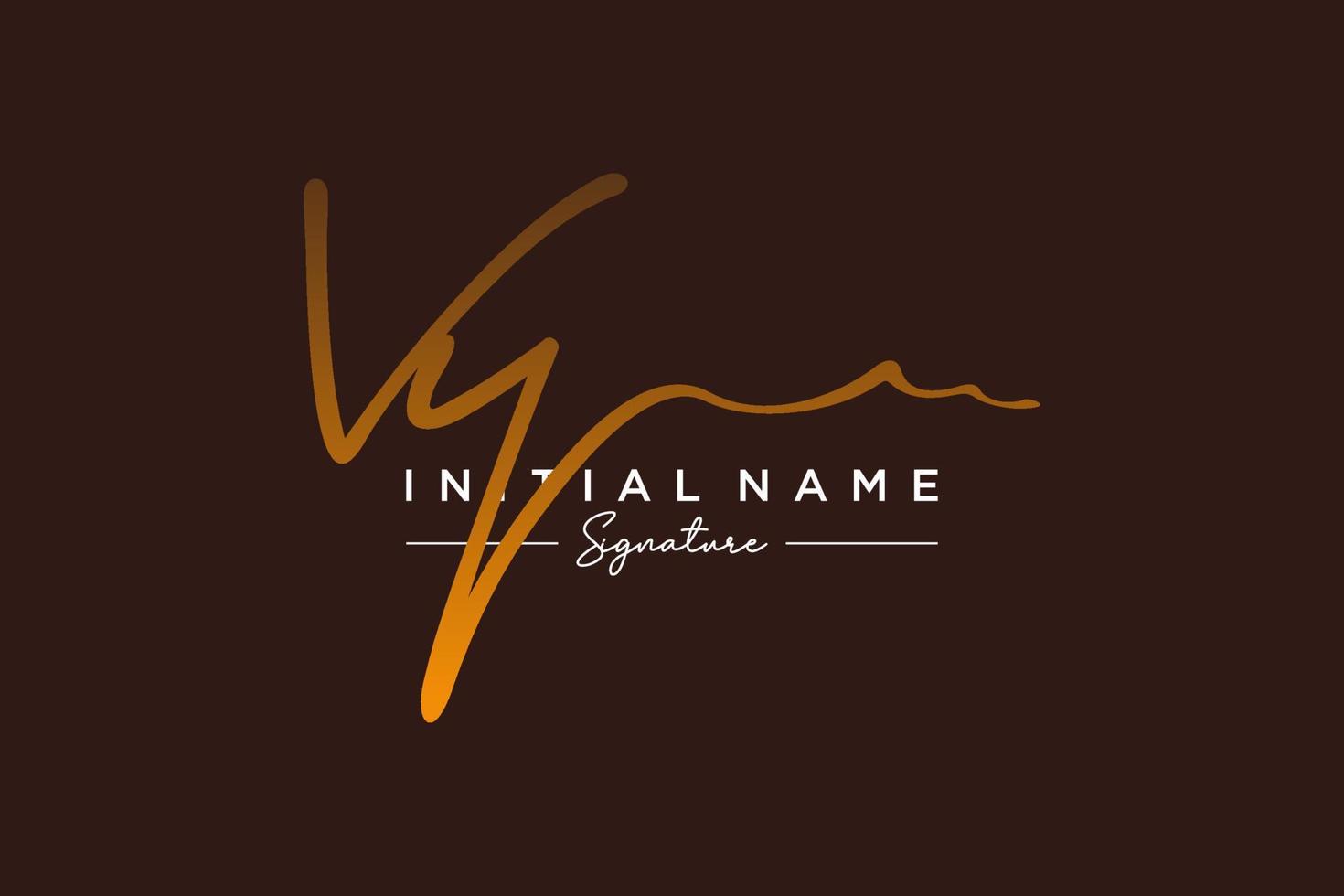 iniziale vy firma logo modello vettore. mano disegnato calligrafia lettering vettore illustrazione.