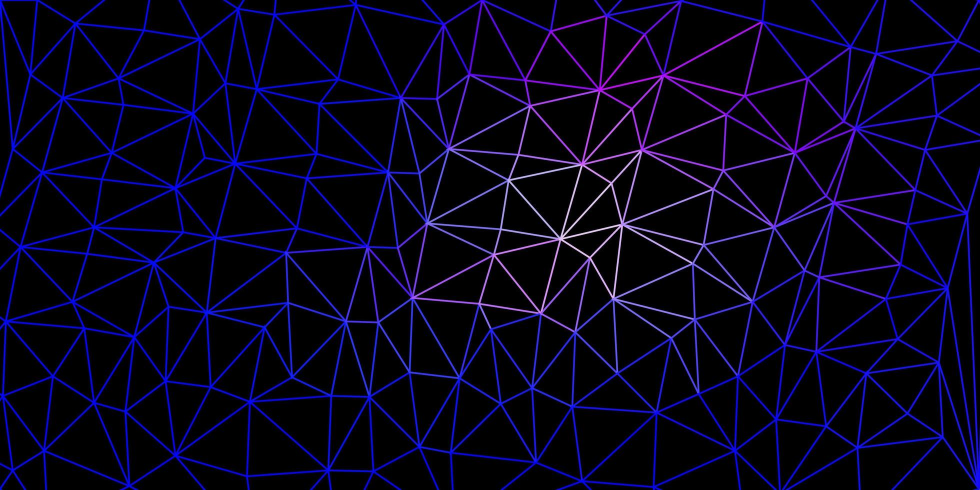 disposizione poligonale geometrica di vettore rosa chiaro, blu.
