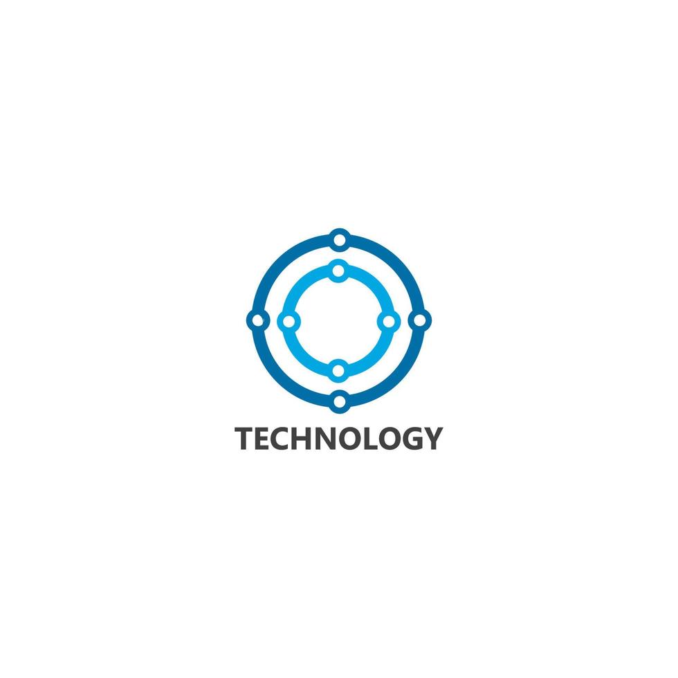 vettore logo tecnologia concetto illustrazione