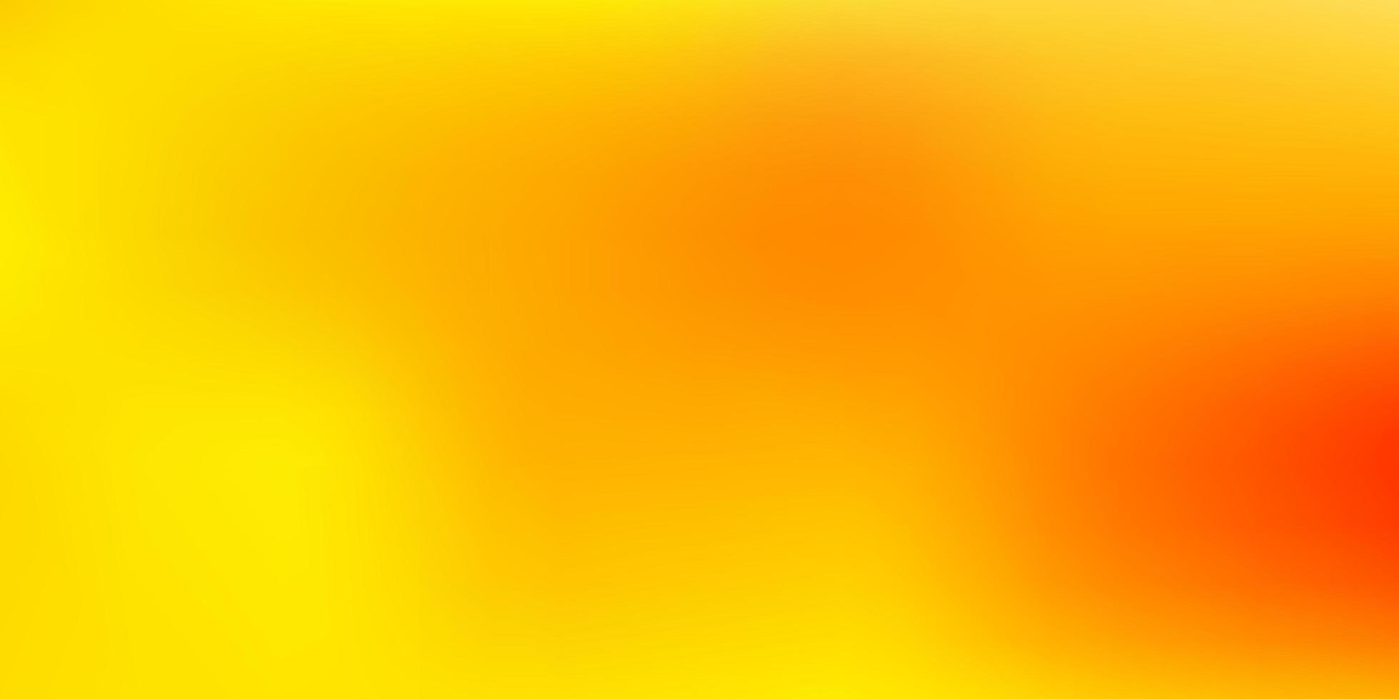 sfondo sfocato vettoriale arancione chiaro.