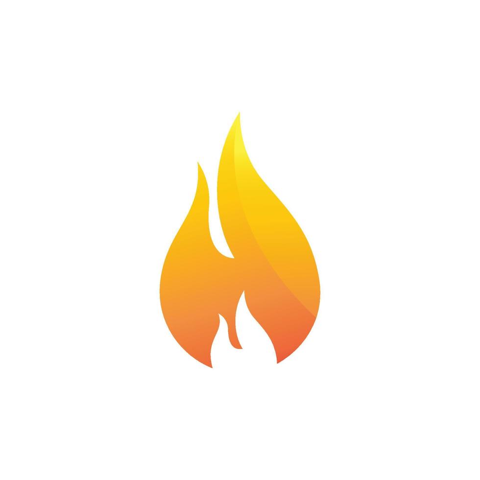 fuoco fiamma logo vettore