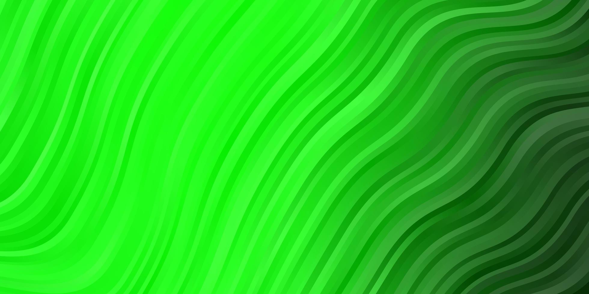 trama vettoriale verde chiaro con arco circolare.