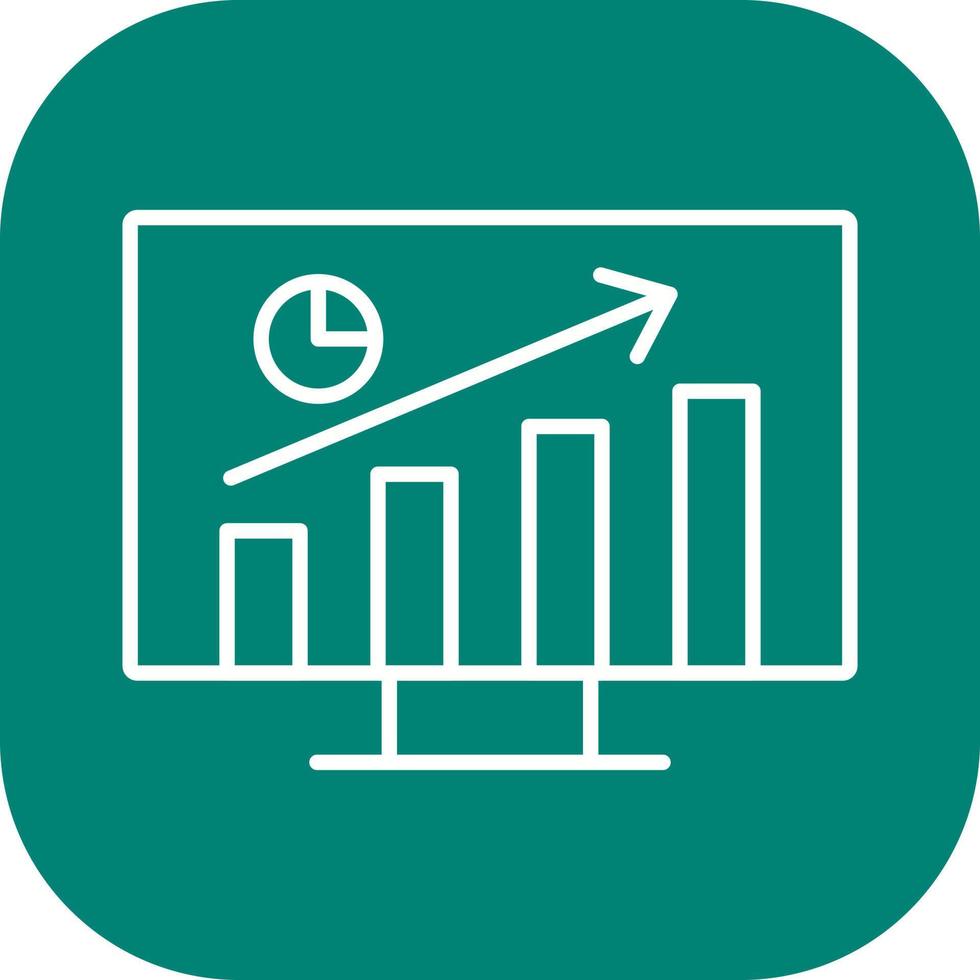 statistica vettore icona