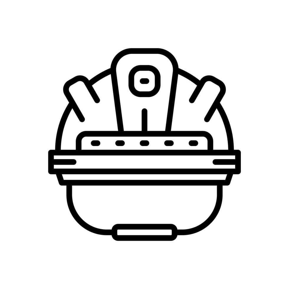 casco icona per il tuo sito web, mobile, presentazione, e logo design. vettore