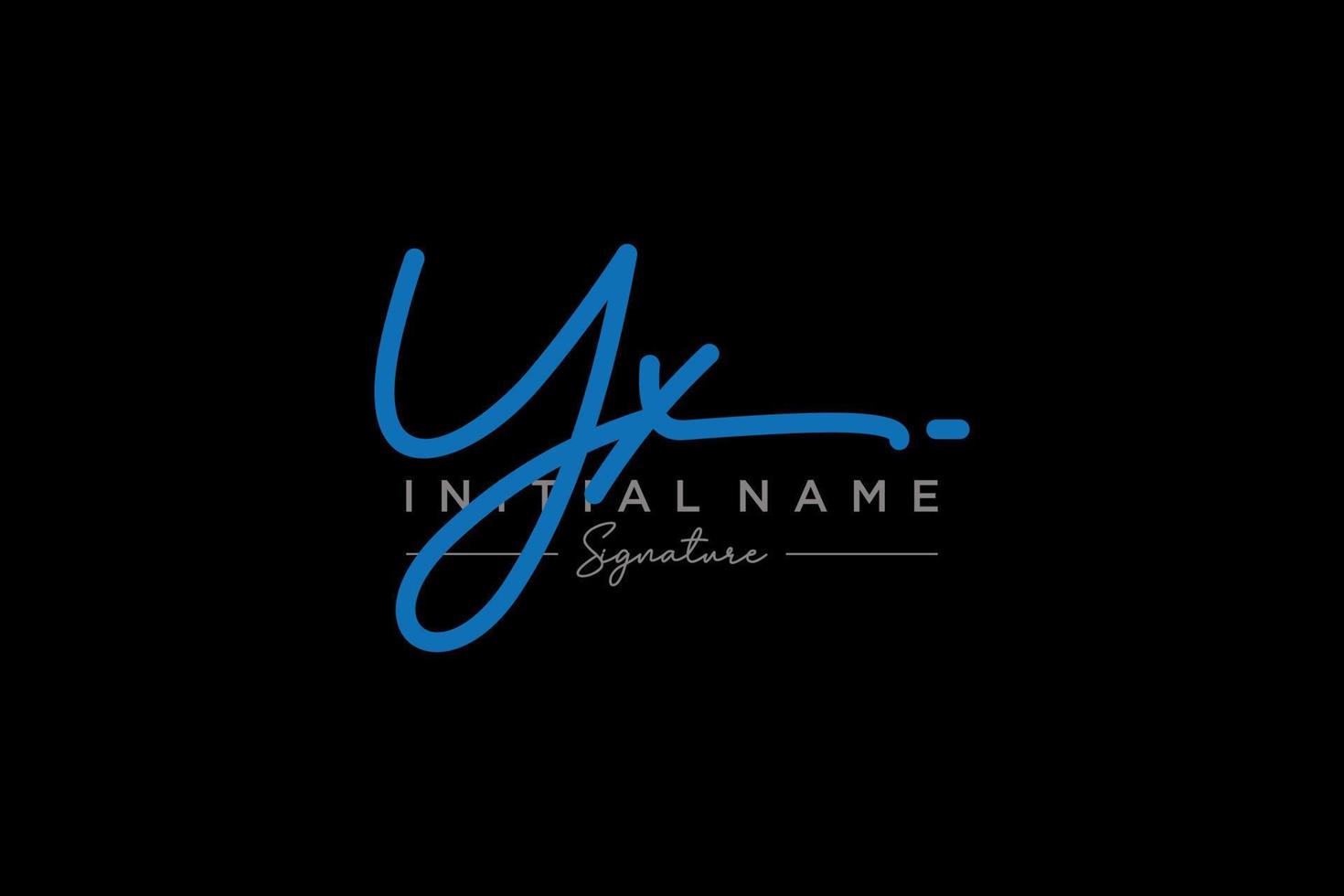 iniziale yx firma logo modello vettore. mano disegnato calligrafia lettering vettore illustrazione.