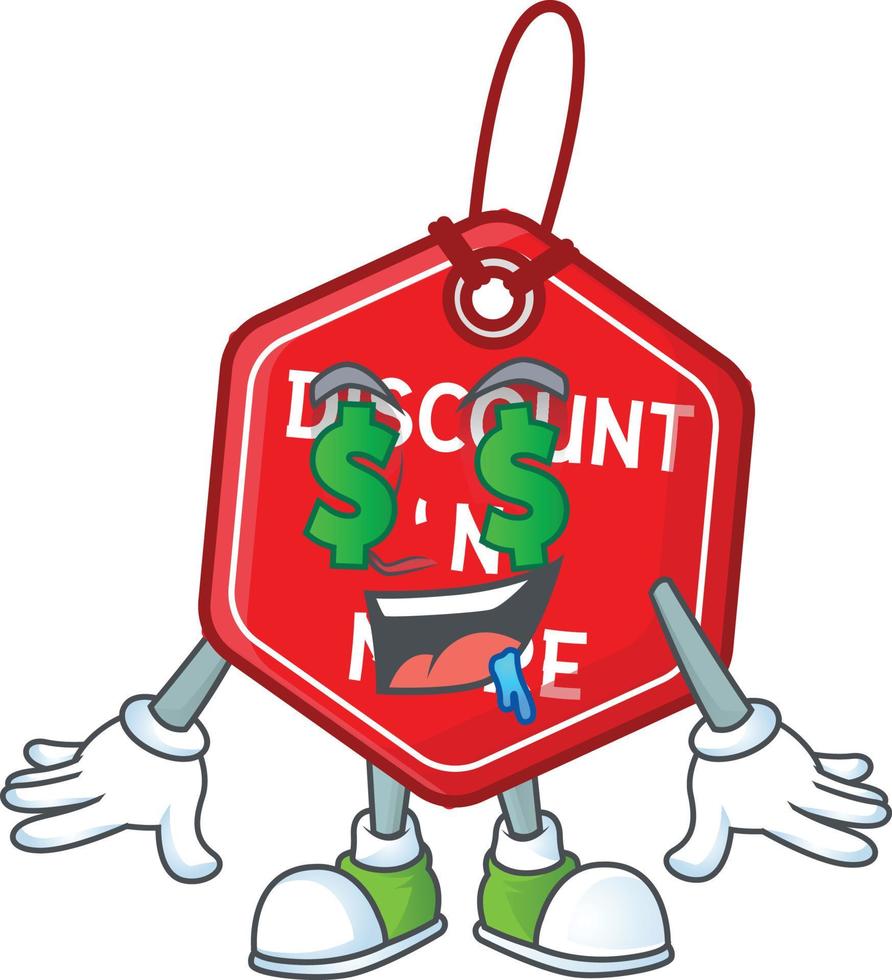 Natale sconto etichetta vettore