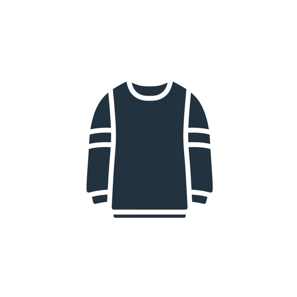 maglione icona nel di moda piatto stile isolato su bianca sfondo per il tuo ragnatela e mobile App disegno, maglione logo concetto. vettore