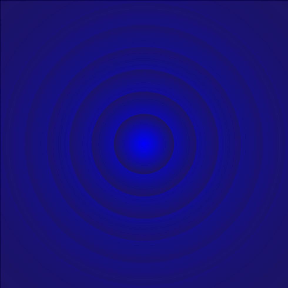 illusione di cerchio astratto blu vettore
