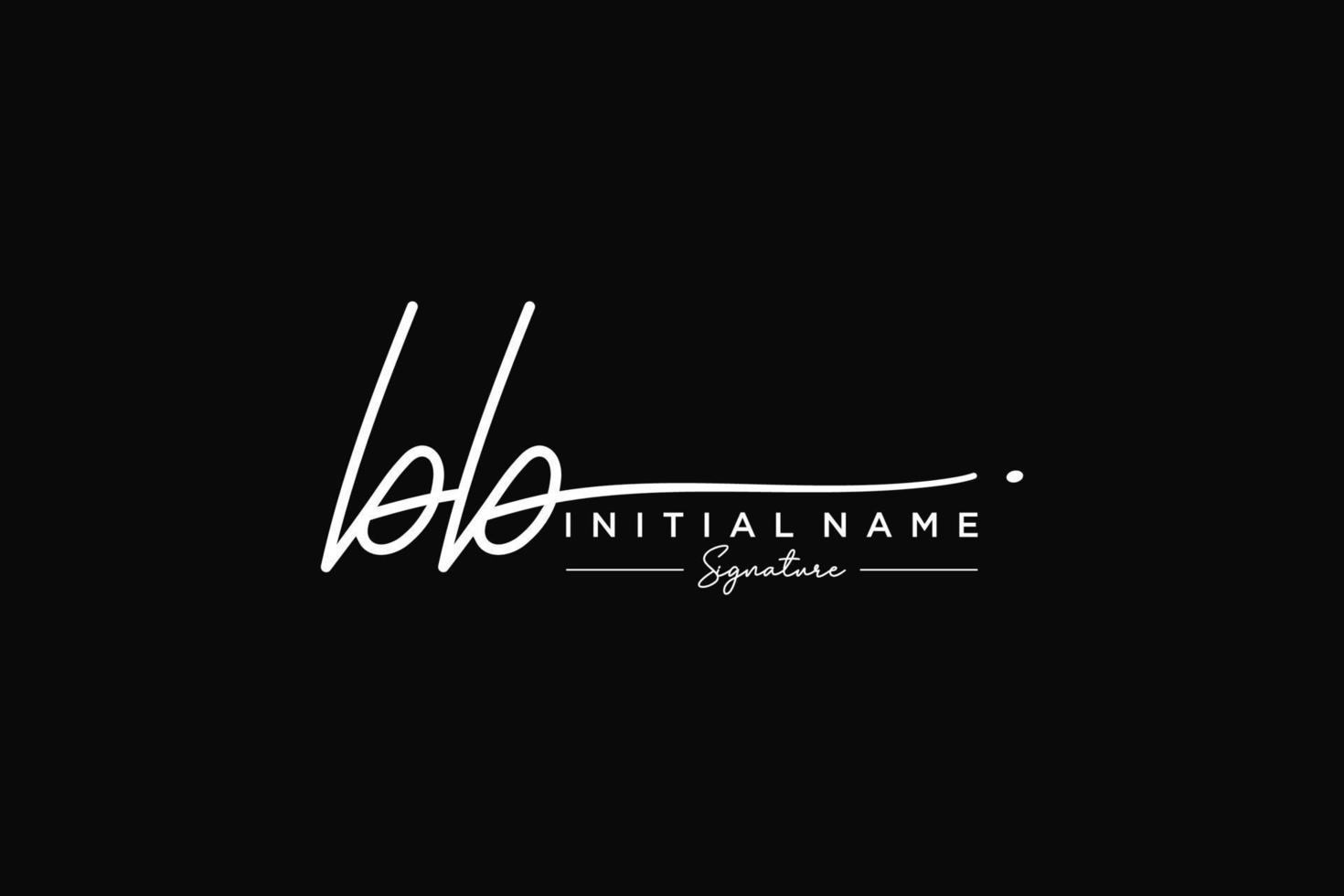 iniziale bb firma logo modello vettore. mano disegnato calligrafia lettering vettore illustrazione.