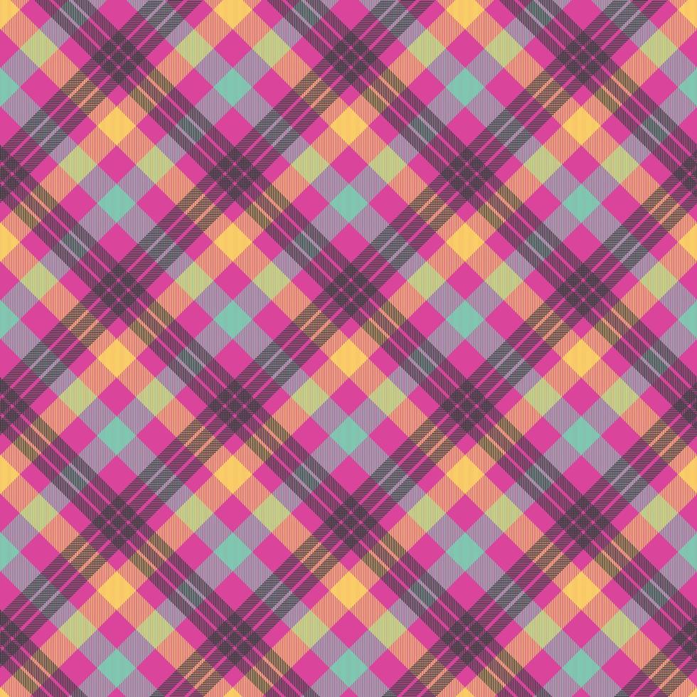 modello vettoriale senza soluzione di continuità di colore arancione tartan