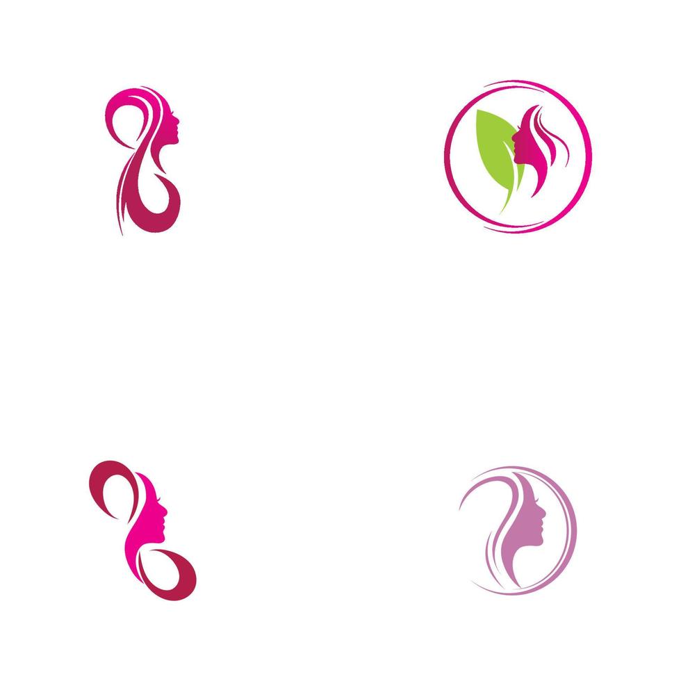 parola internazionale contento donne giorno logo illustrazione design vettore