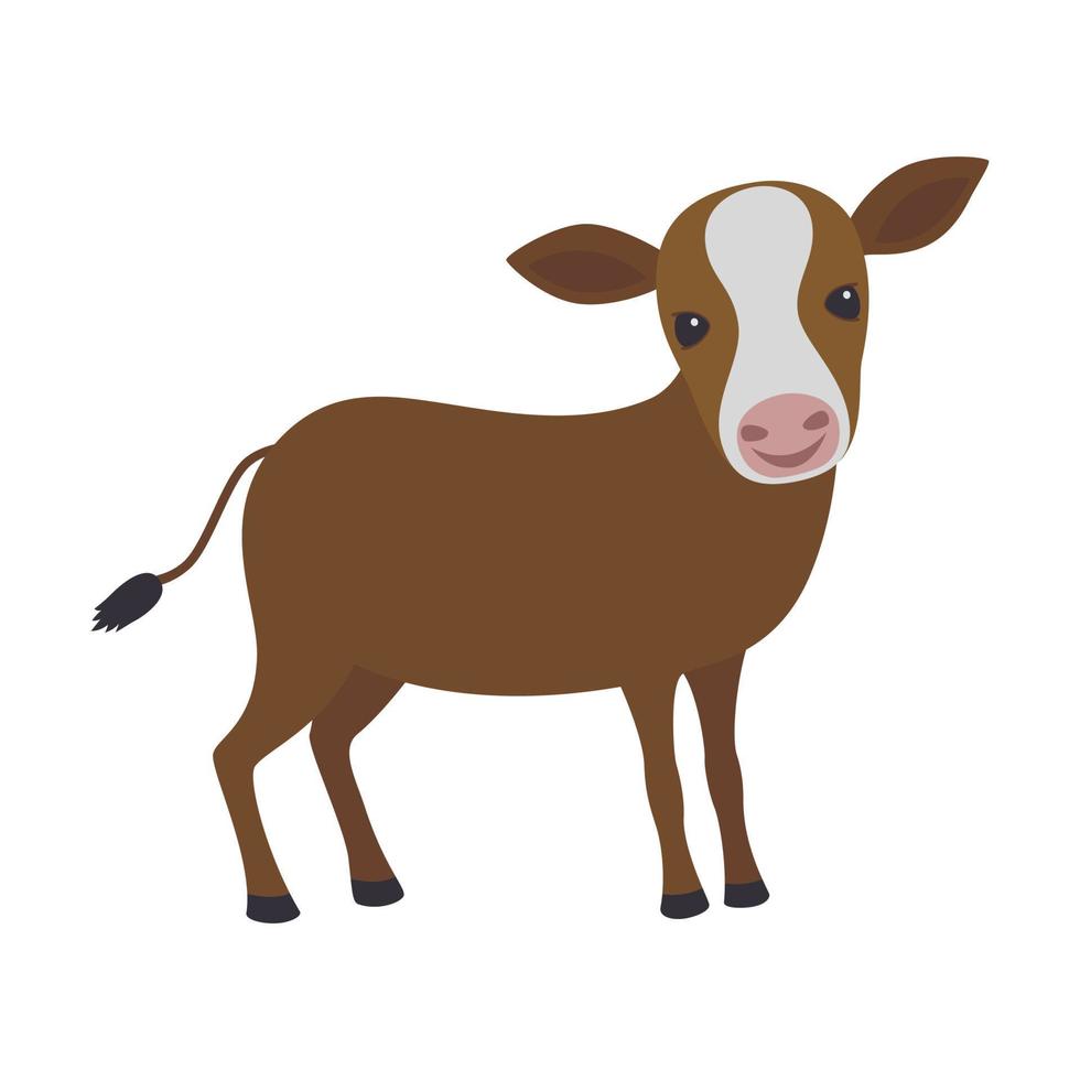 Marrone vitello illustrazione vettore