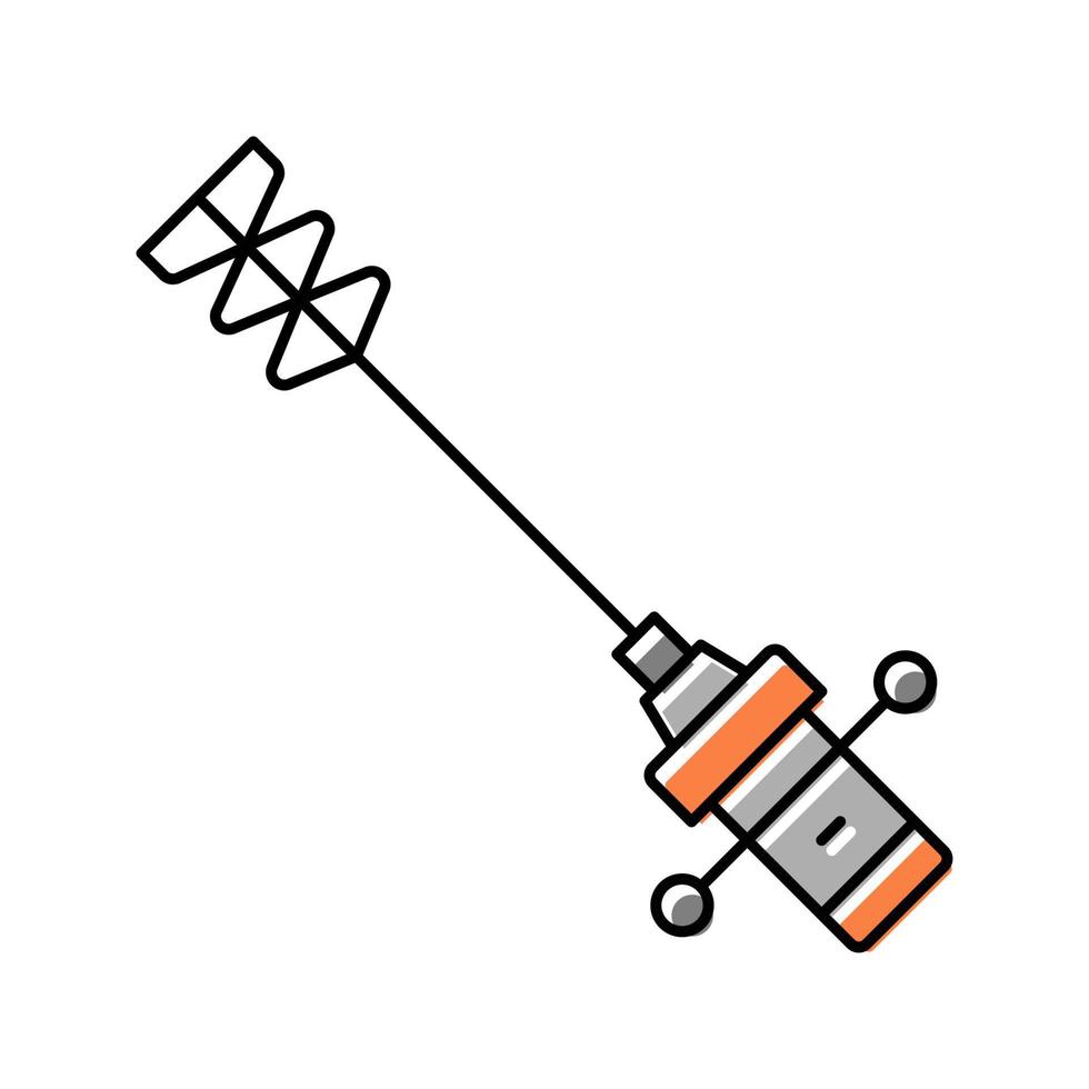 illustrazione vettoriale dell'icona del colore dell'attrezzatura del mixer