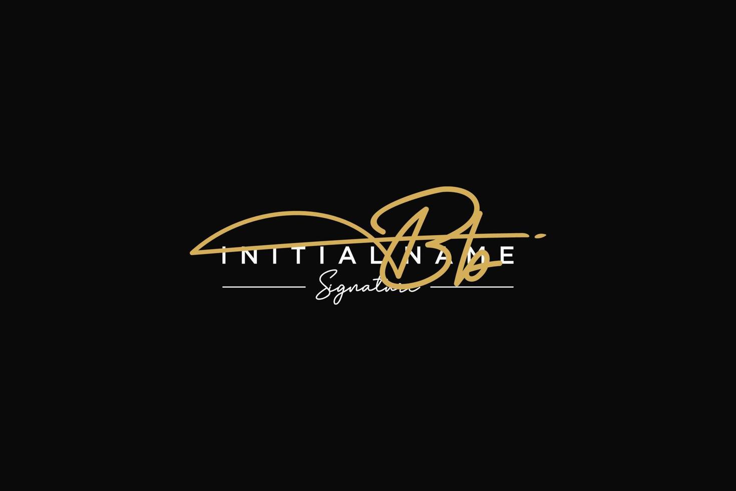 iniziale bb firma logo modello vettore. mano disegnato calligrafia lettering vettore illustrazione.