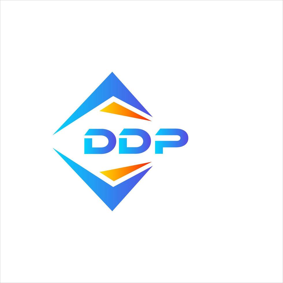 ddp astratto tecnologia logo design su bianca sfondo. ddp creativo iniziali lettera logo concetto. vettore