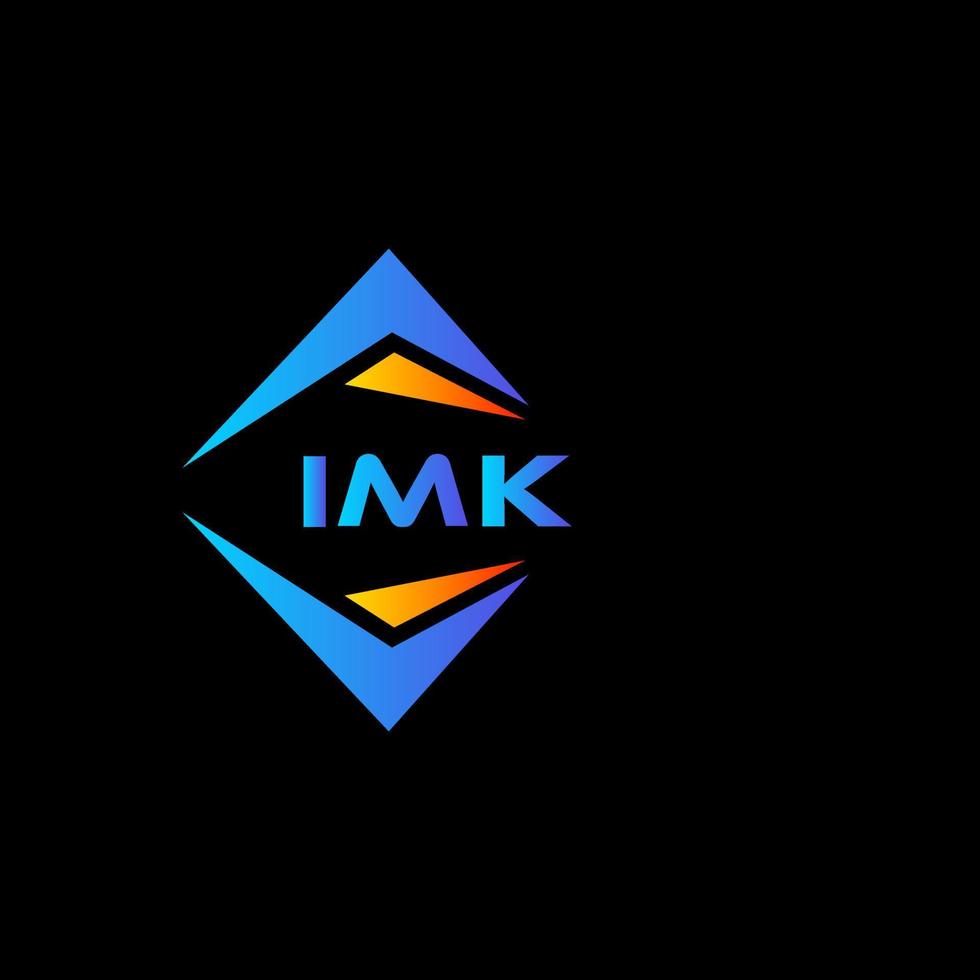 imk astratto tecnologia logo design su bianca sfondo. imk creativo iniziali lettera logo concetto. vettore