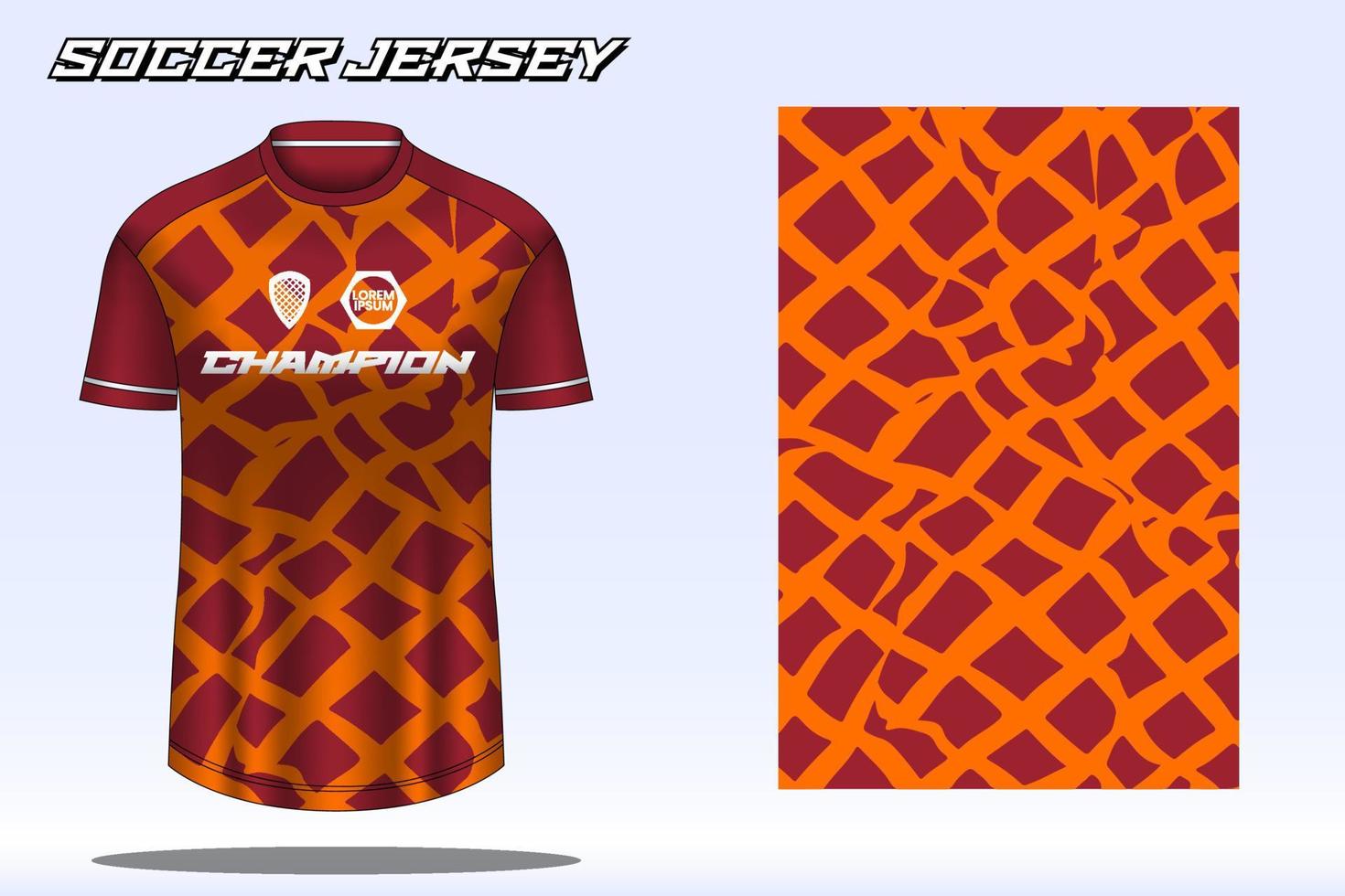 calcio maglia sport maglietta design modello per calcio club vettore