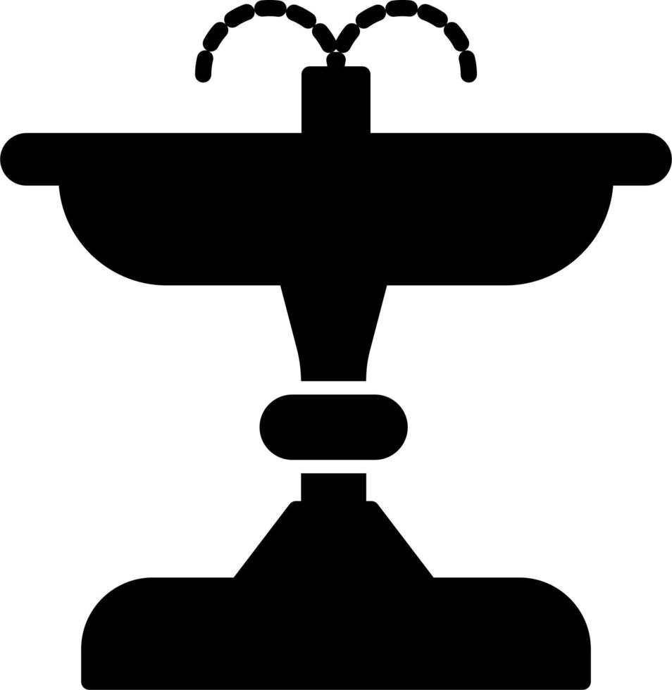 Fontana vettore icona