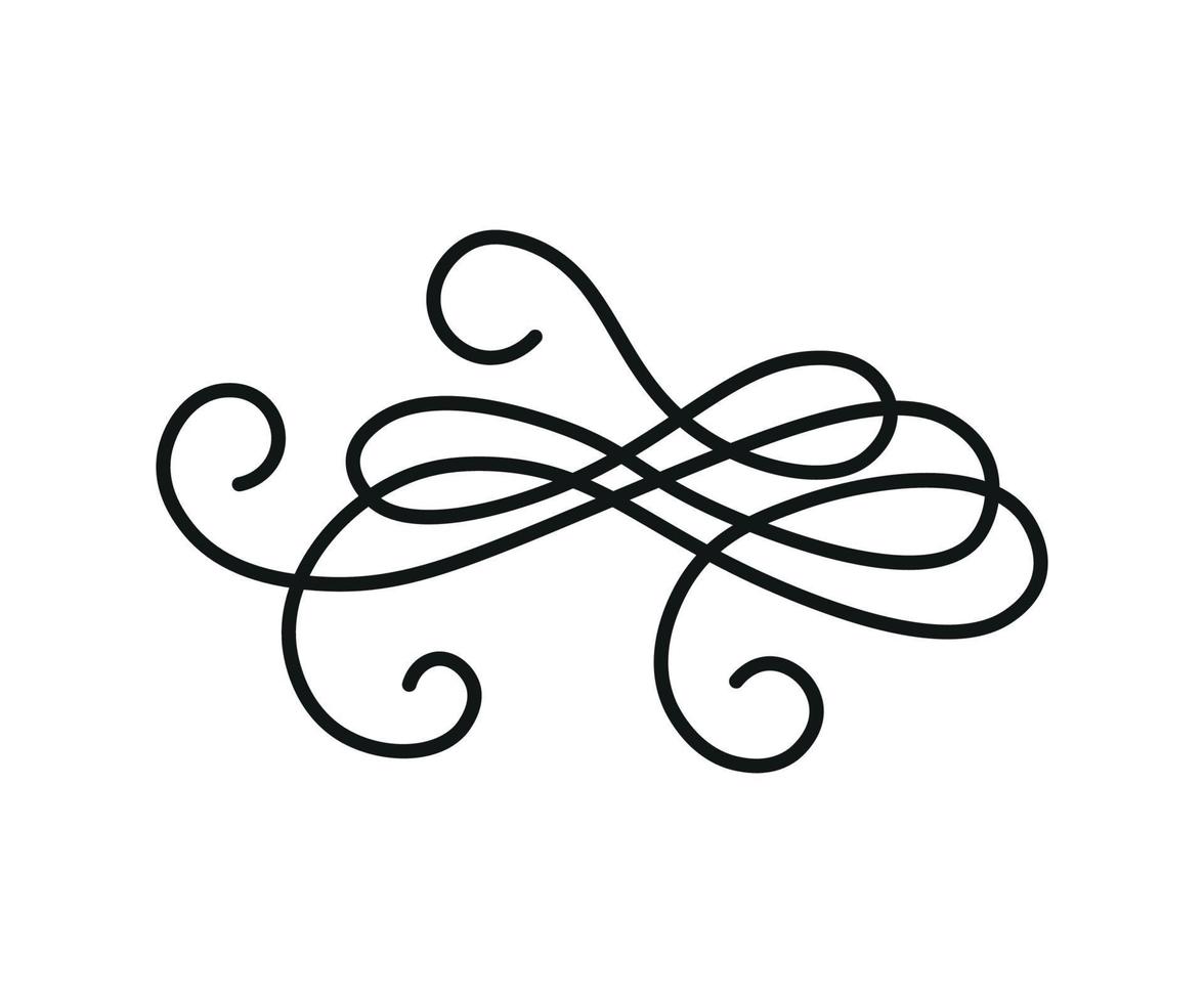 vettore illustrazione di lineare scarabocchio