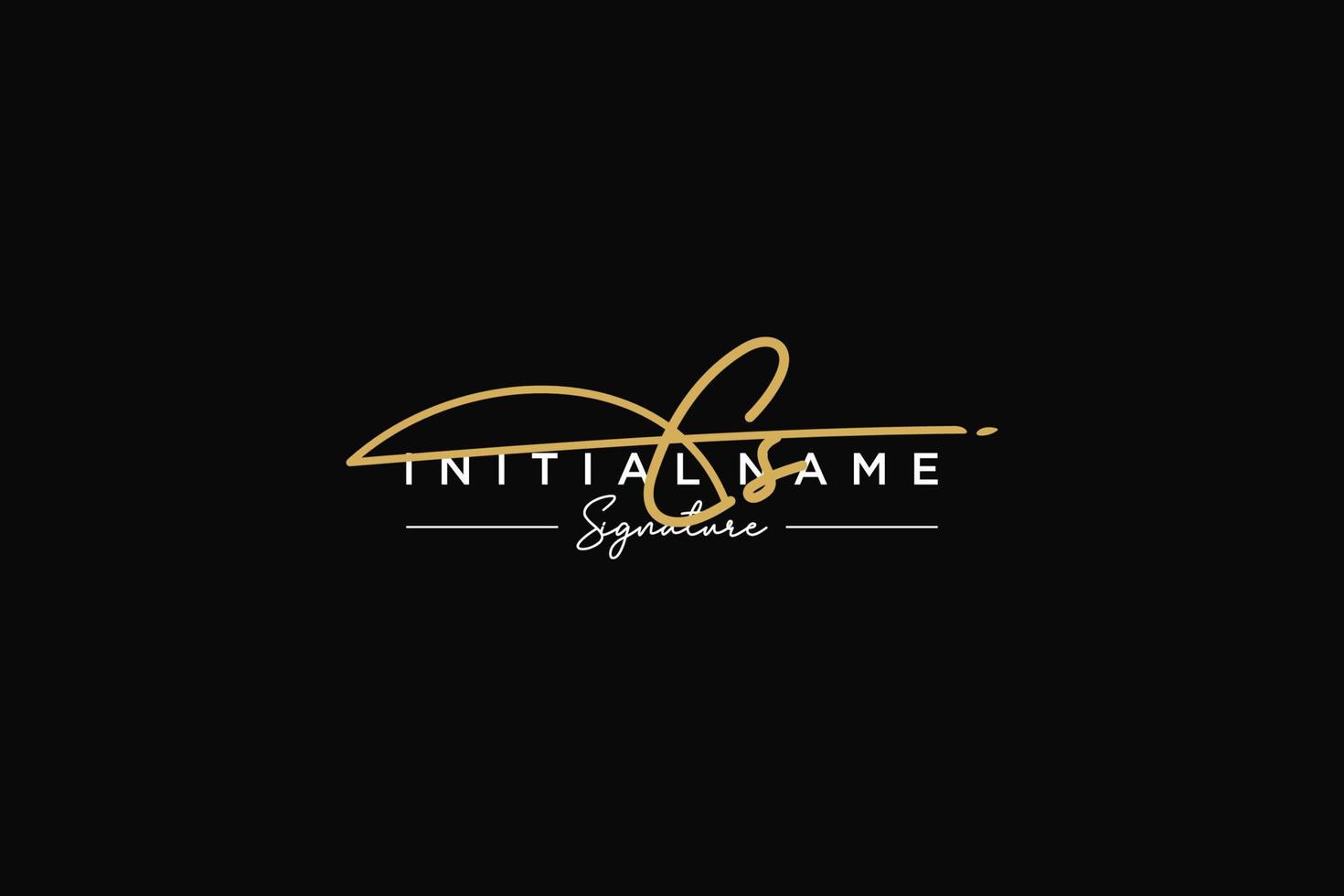 iniziale cs firma logo modello vettore. mano disegnato calligrafia lettering vettore illustrazione.