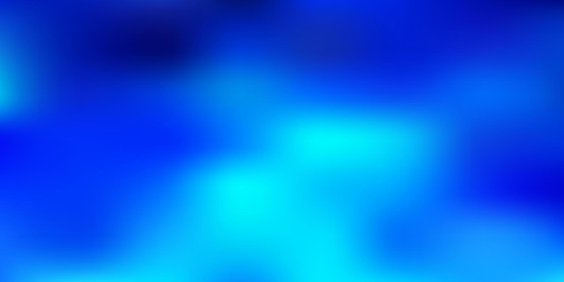 modello di sfocatura sfumata vettoriale blu chiaro.