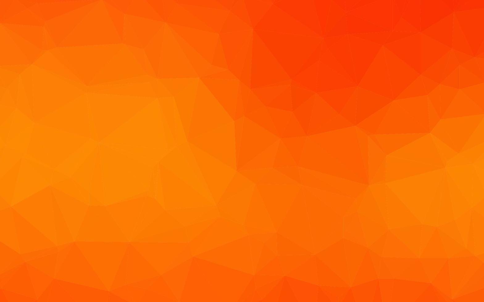 texture triangolo sfocato vettoriale arancione chiaro.