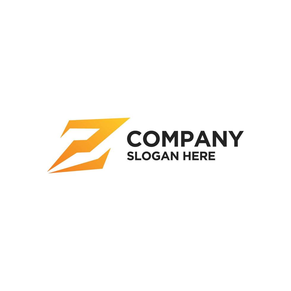 lettera z e elettrico logo icona e vettore