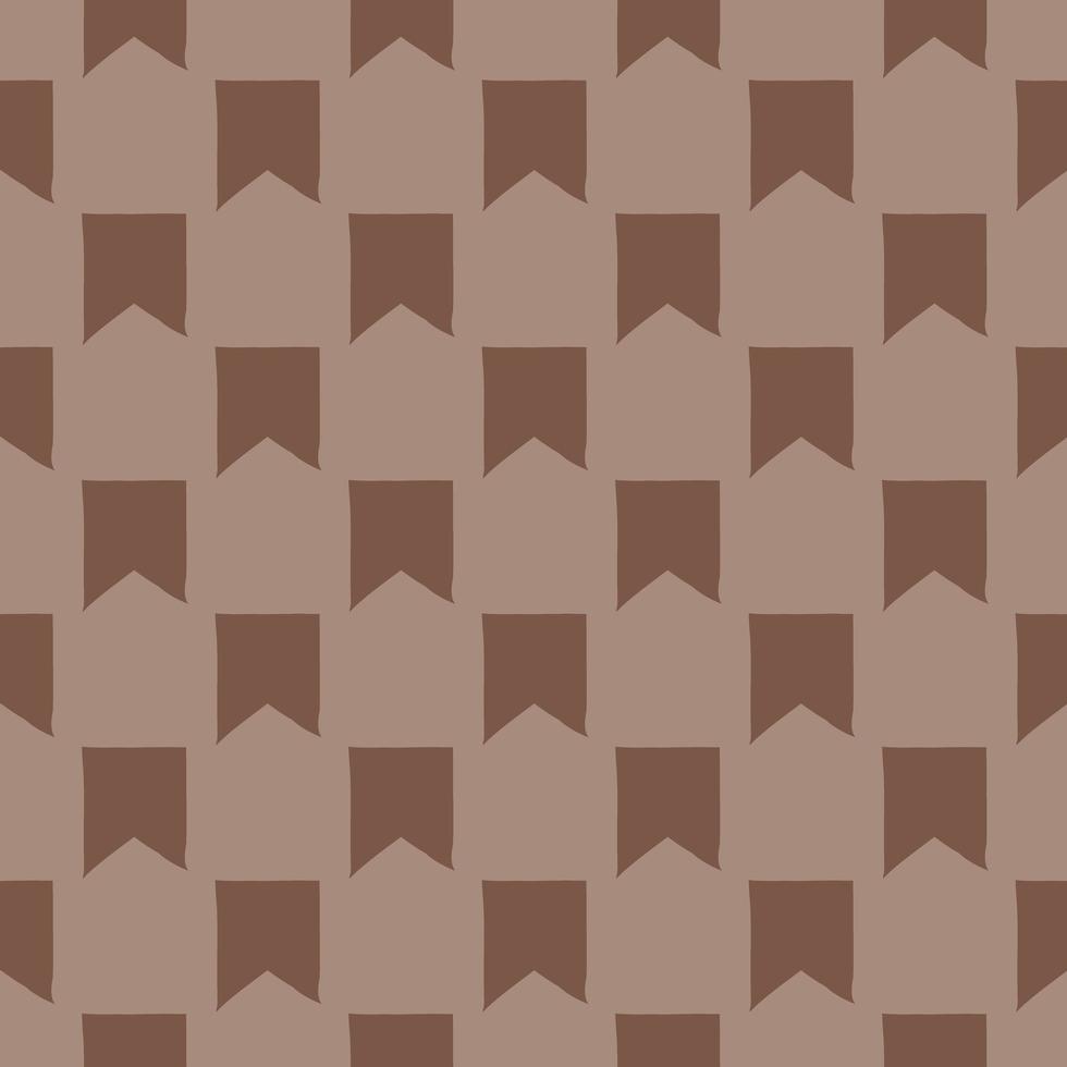 vettore seamless texture di sfondo pattern. disegnati a mano, colori marroni.