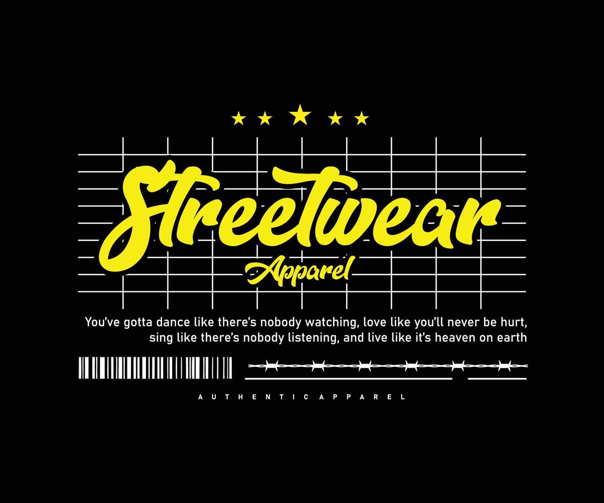 illustrazione per abbigliamento di strada t camicia disegno, vettore grafico, tipografia manifesto o magliette strada indossare e urbano stile