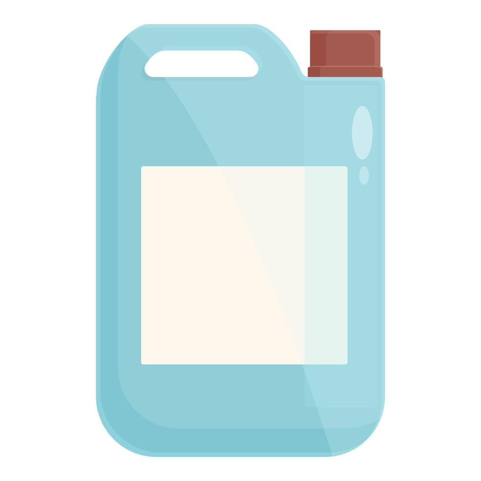 scatola metallica detergente icona cartone animato vettore. casa igiene vettore