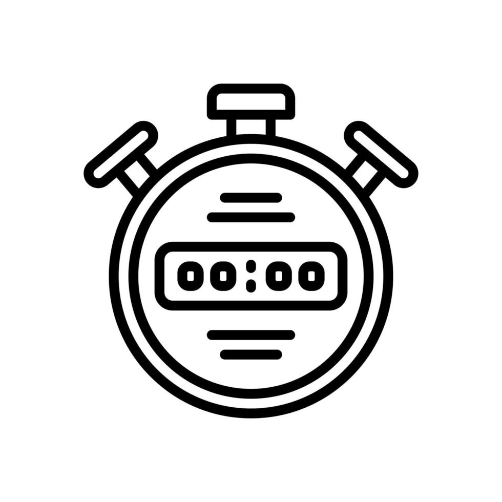 cronometro icona per il tuo sito web disegno, logo, app, ui. vettore