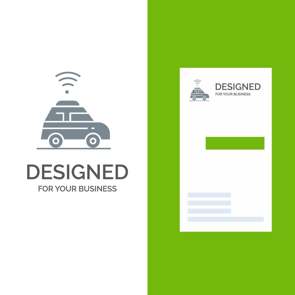 auto Posizione carta geografica grigio logo design e attività commerciale carta modello vettore