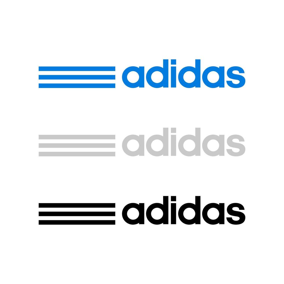 adidas logo vettore, adidas icona gratuito vettore