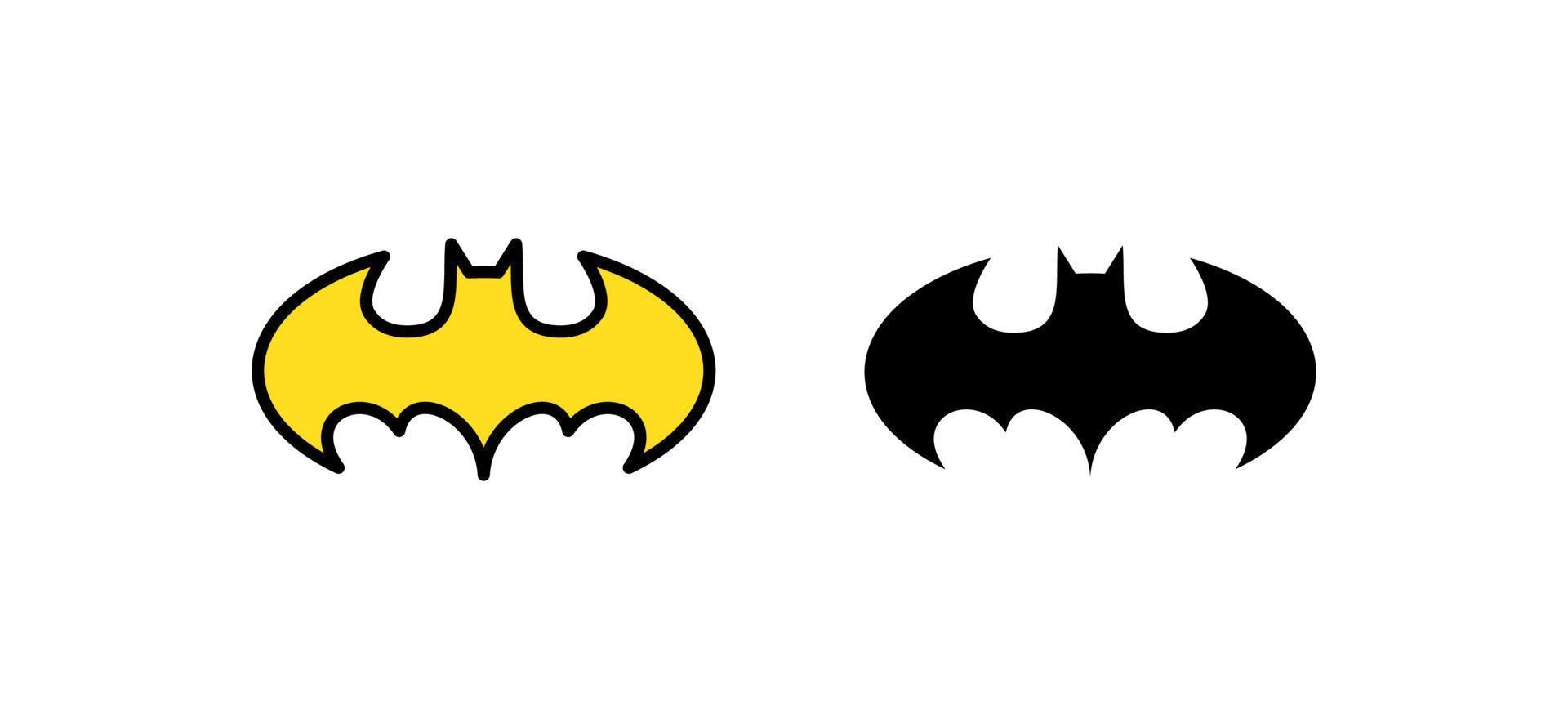 Batman logo vettore, Batman icona gratuito vettore