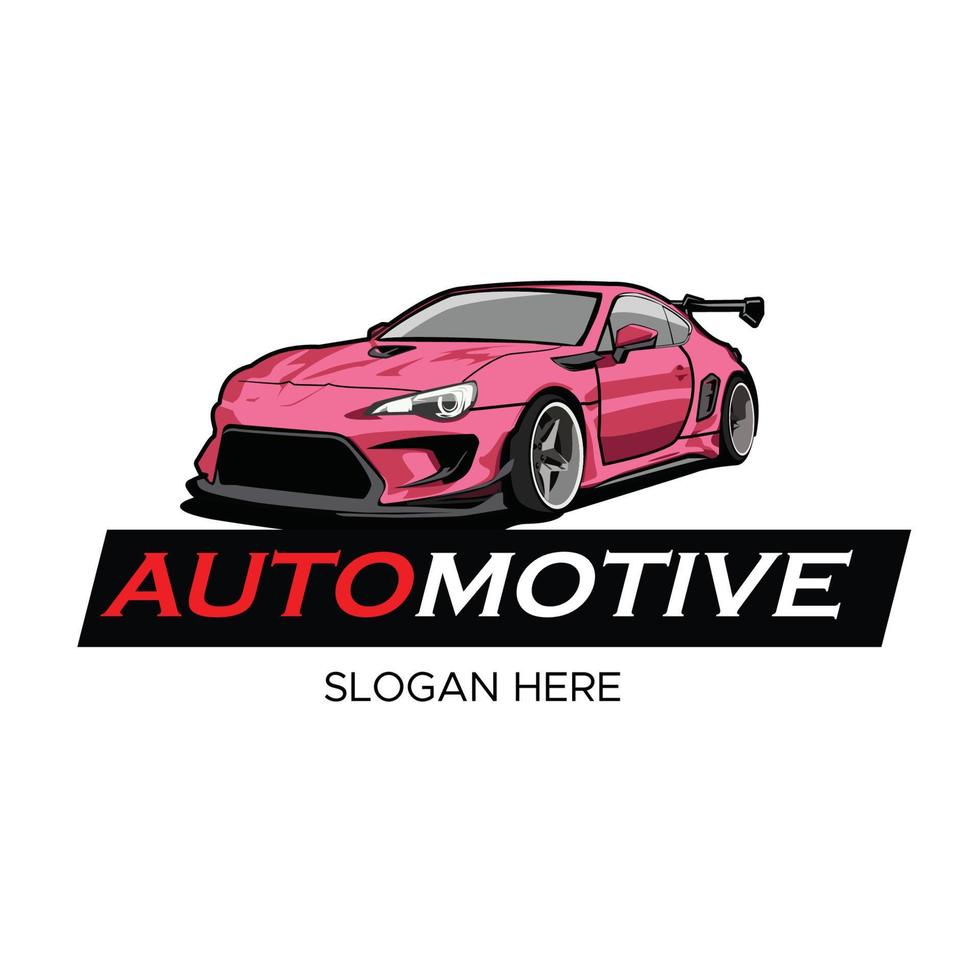 settore automobilistico logo modello vettore design