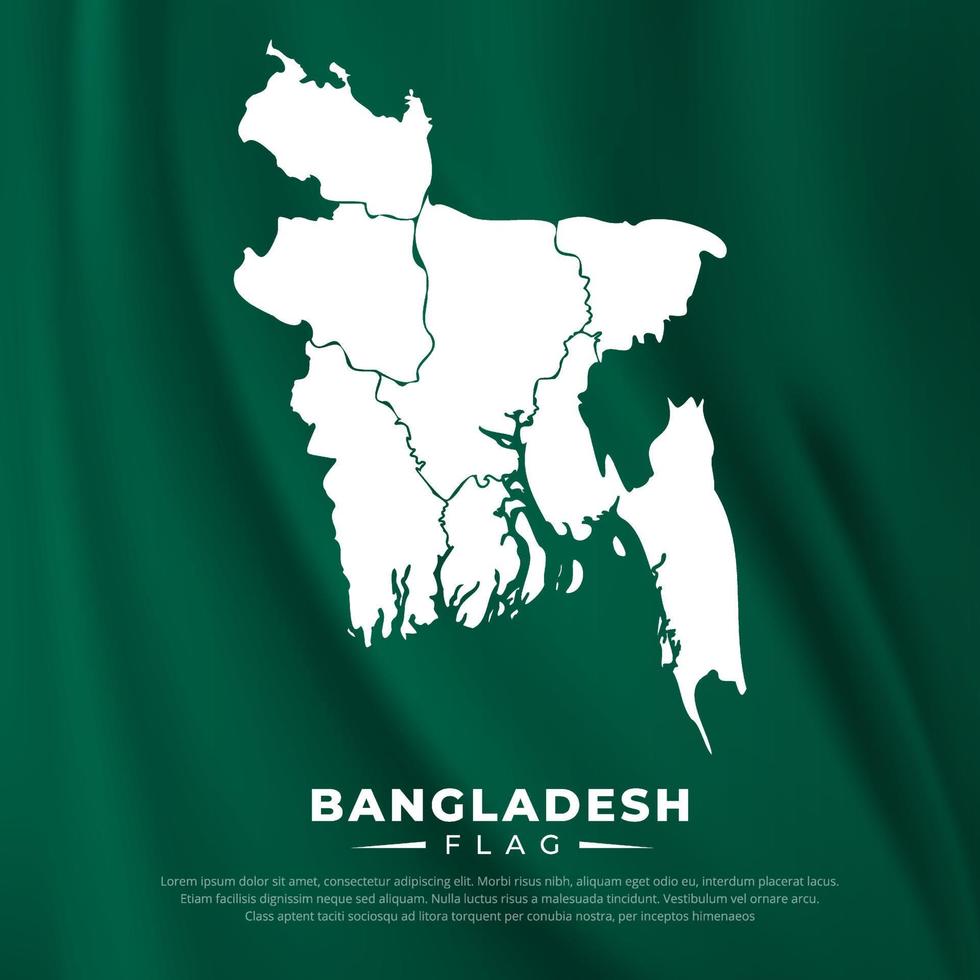 collezione di silhouette bangladesh mappe design vettore. silhouette bangladesh mappe vettore