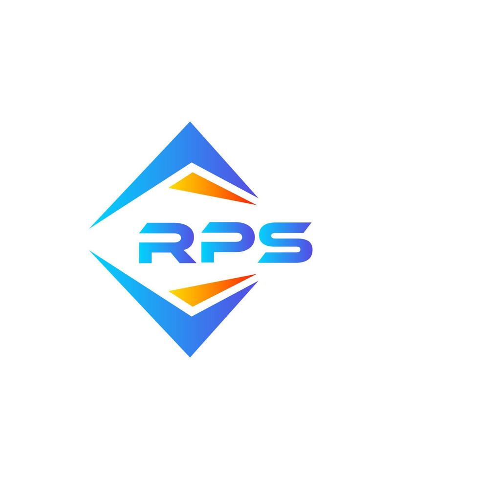 rps astratto tecnologia logo design su bianca sfondo. rps creativo iniziali lettera logo concetto. vettore