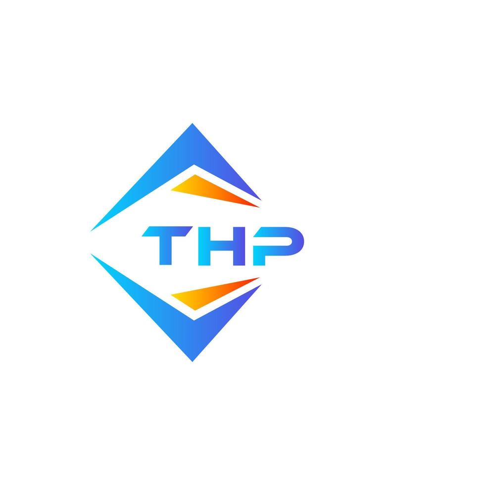thp astratto tecnologia logo design su bianca sfondo. thp creativo iniziali lettera logo concetto. vettore