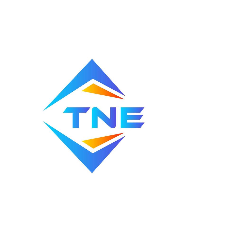 tne astratto tecnologia logo design su bianca sfondo. tne creativo iniziali lettera logo concetto. vettore