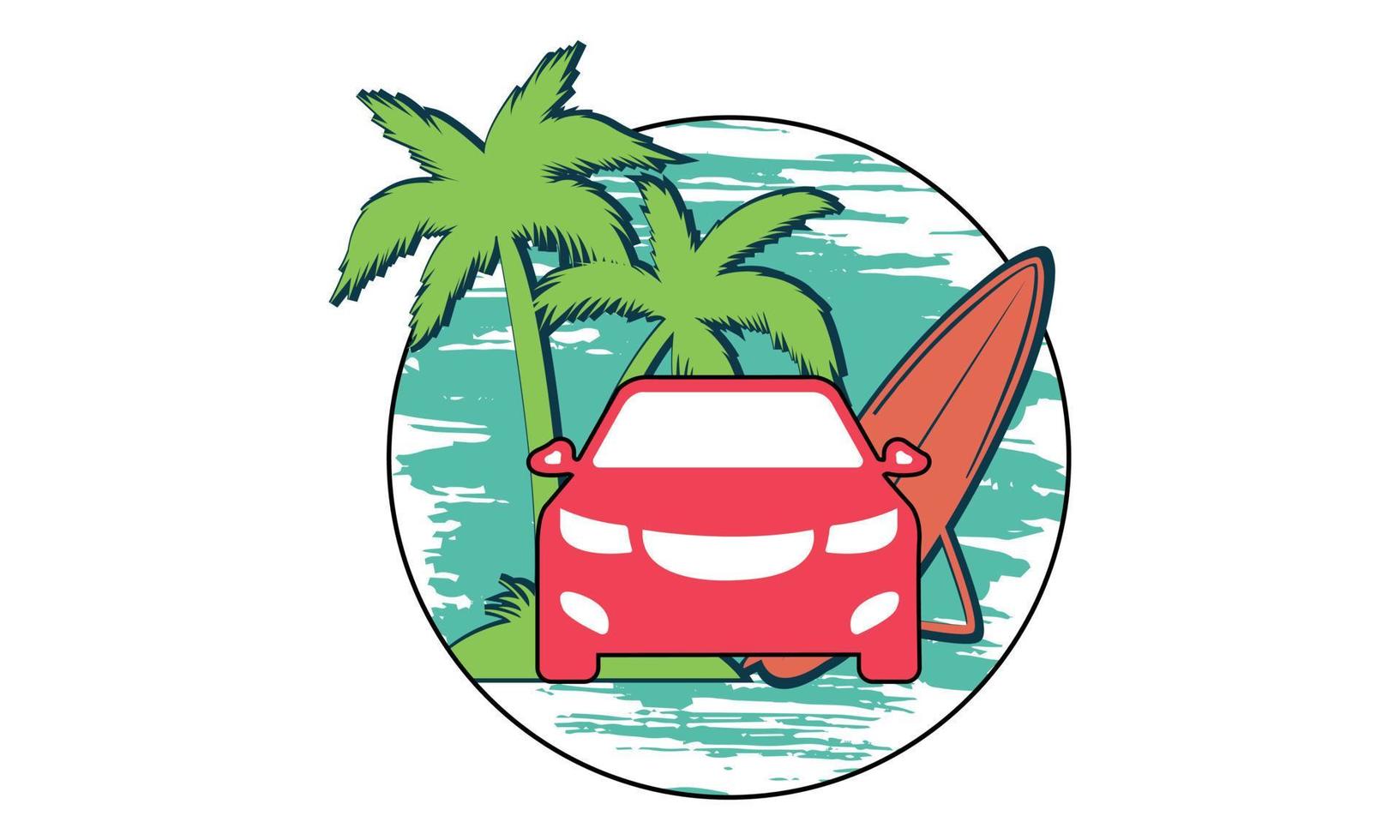 fare surf spiaggia, e montagna svg illustrazione design. motivazionale fare surf spiaggia, montagna svg illustrazione clipart creativo bambini, e fare surf spiaggia vettore illustrazione.