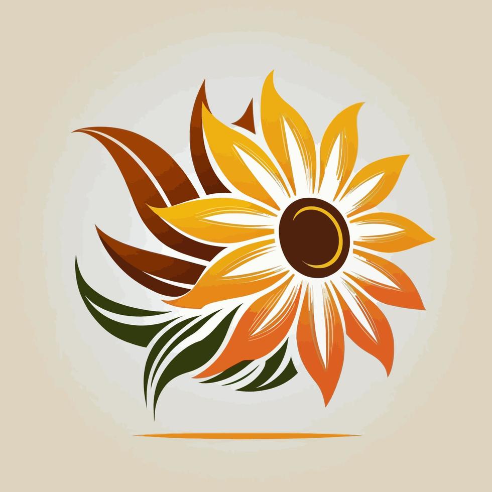 fiore simbolo albero fiore logo simbolo - attività commerciale logo elegante elemento per marca - azienda pianta astratto simboli vettore