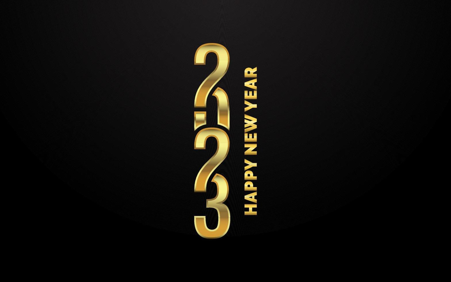 2055 contento nuovo anno simboli. nuovo 2023 anno tipografia design. 2023 numeri logotipo illustrazione vettore