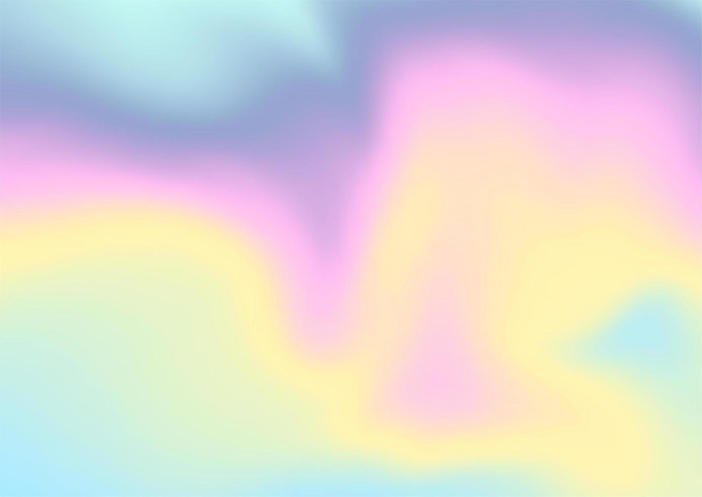 sfondo ologramma iridescente vettore