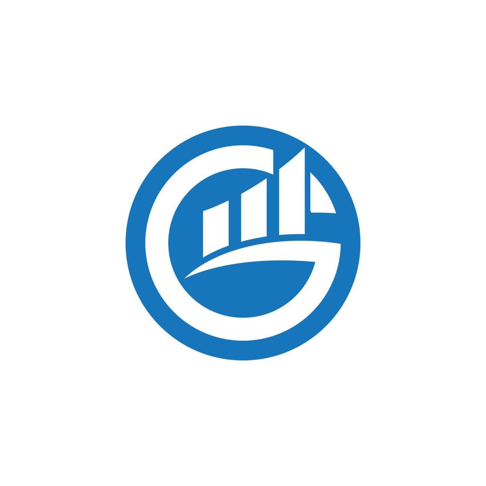 modello di logo di finanza aziendale vettore