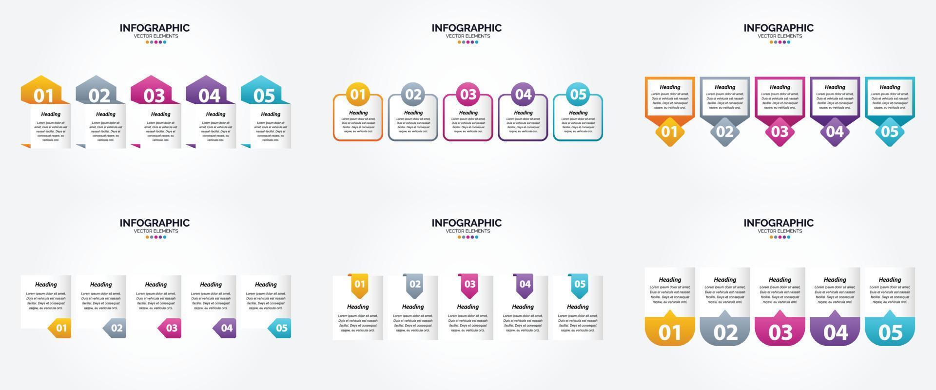 vettore illustrazione infografica piatto design impostato per pubblicità opuscolo aviatore e rivista